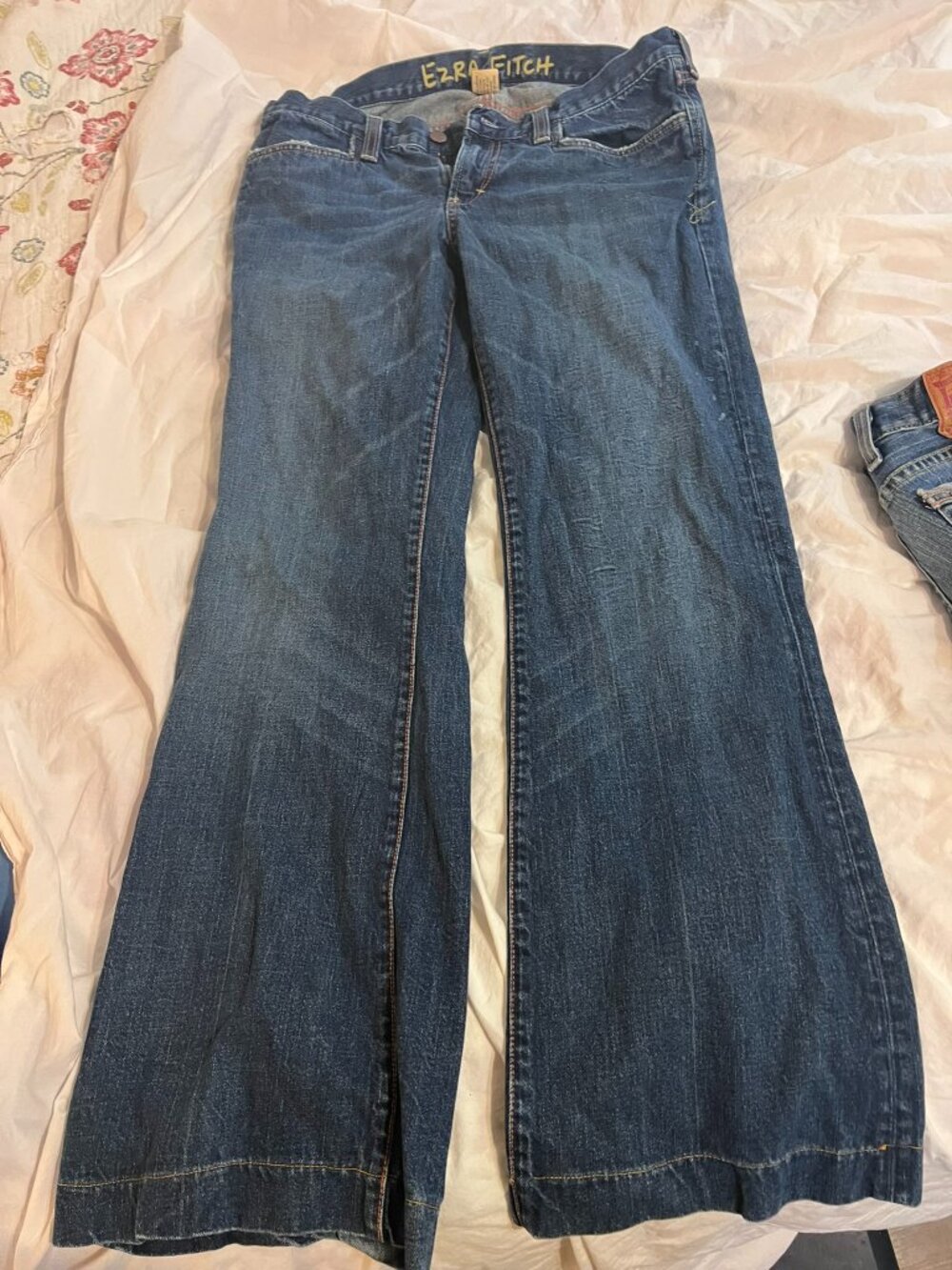 Abercrombie Ezra Fitch Wide‑Leg Jeans – Size 29 y2k